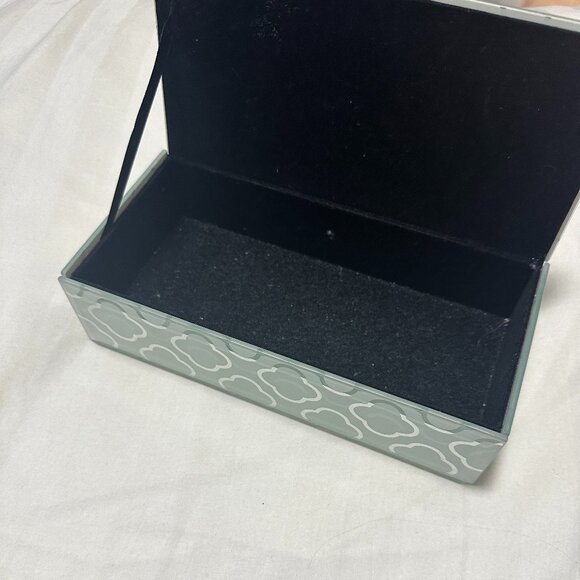 Blue Glass Jewelry Box - Picture 2 of 3